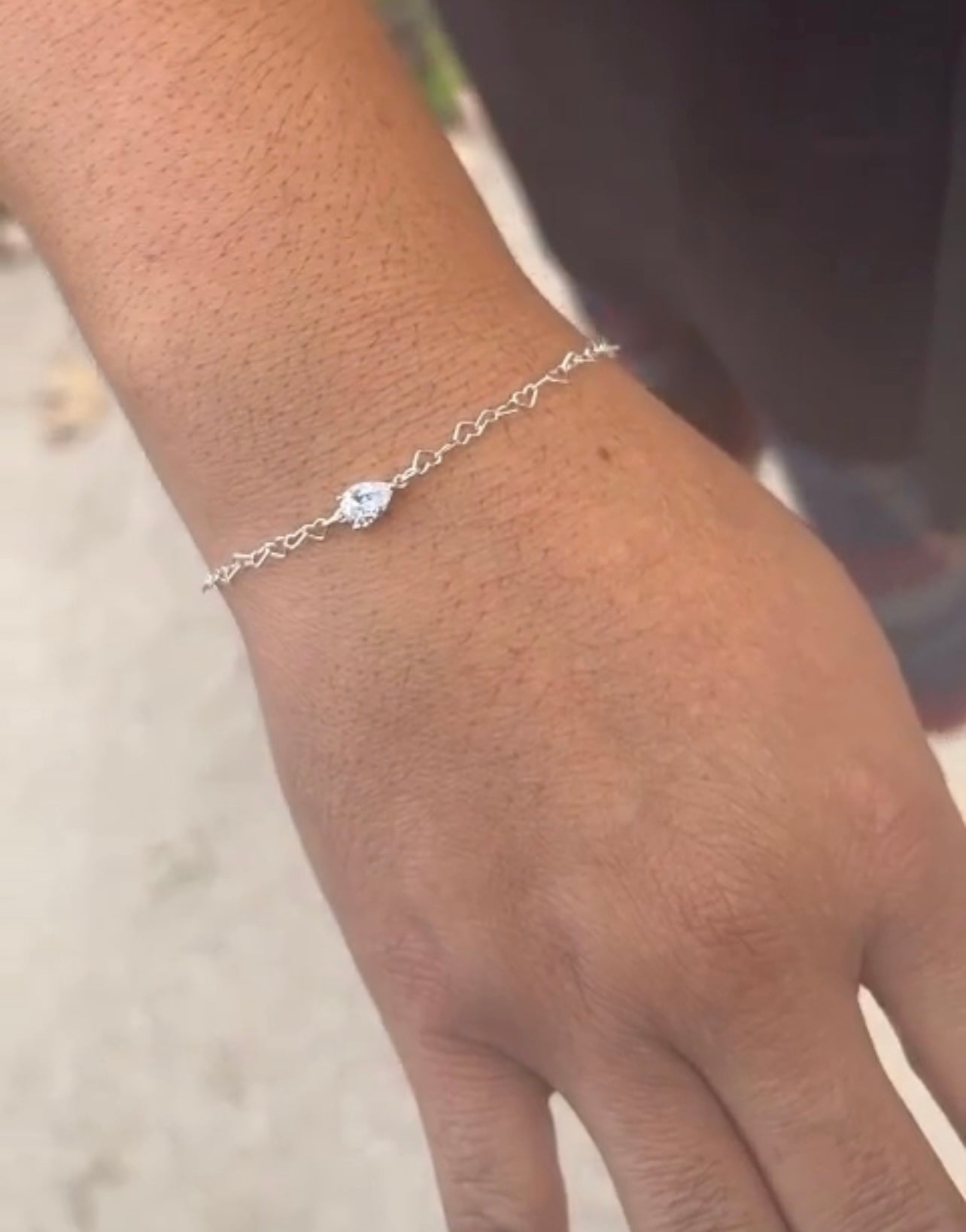 LINKEDBYCRYSTAL GIFT CARD Silver Bracelet