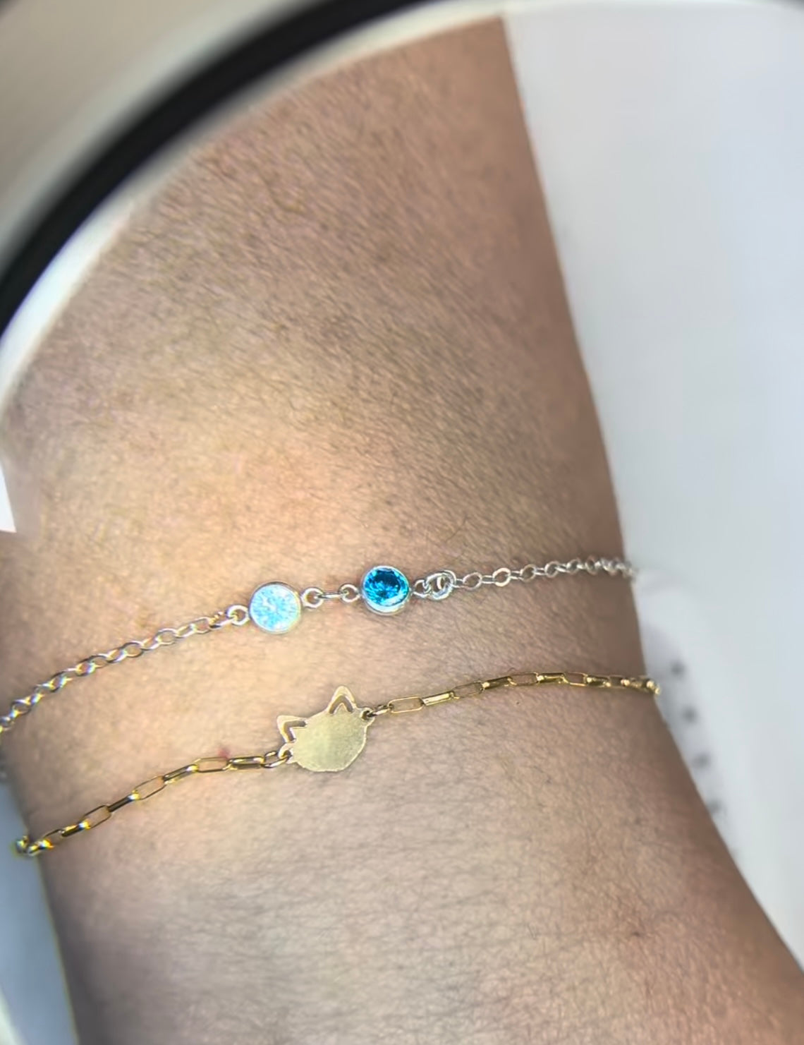 LINKEDBYCRYSTAL GIFT CARD Gold Bracelet and Charm
