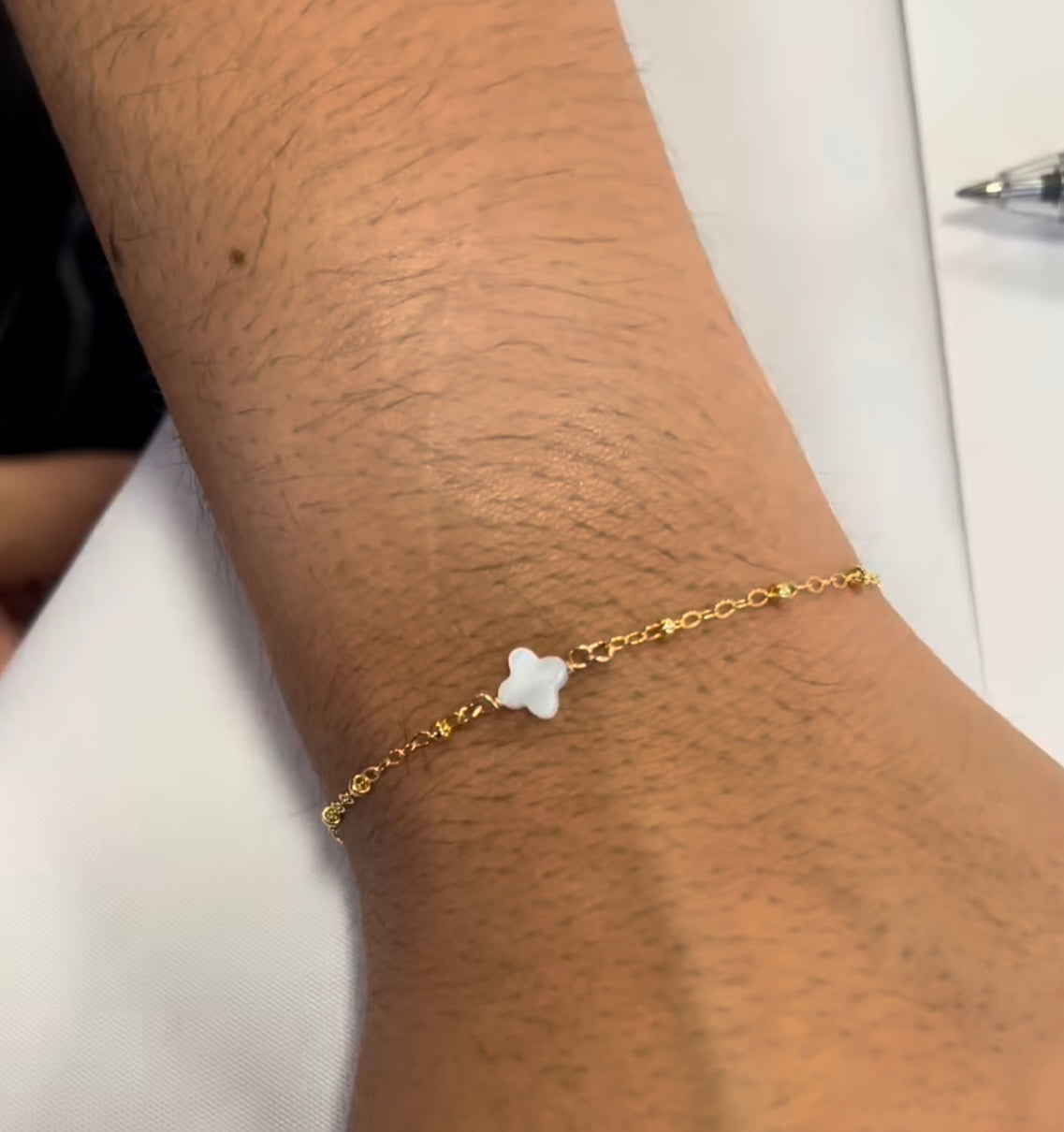 LINKEDBYCRYSTAL GIFT CARD Gold Bracelet and Charm