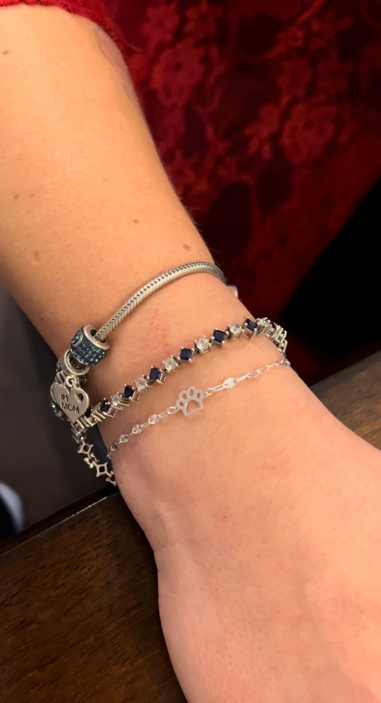 LINKEDBYCRYSTAL GIFT CARD Silver Bracelet