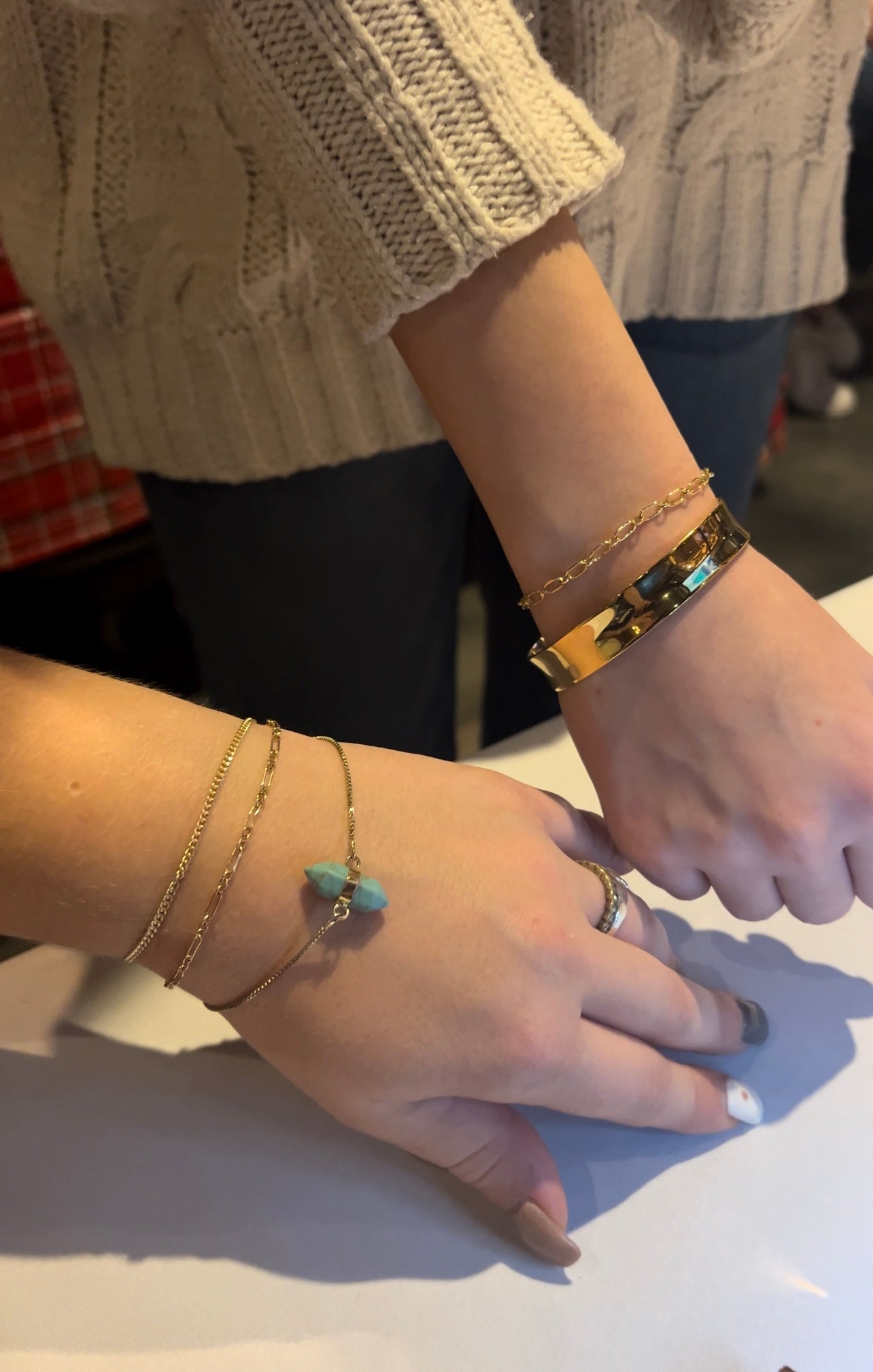 LINKEDBYCRYSTAL GIFT CARD Gold Bracelet